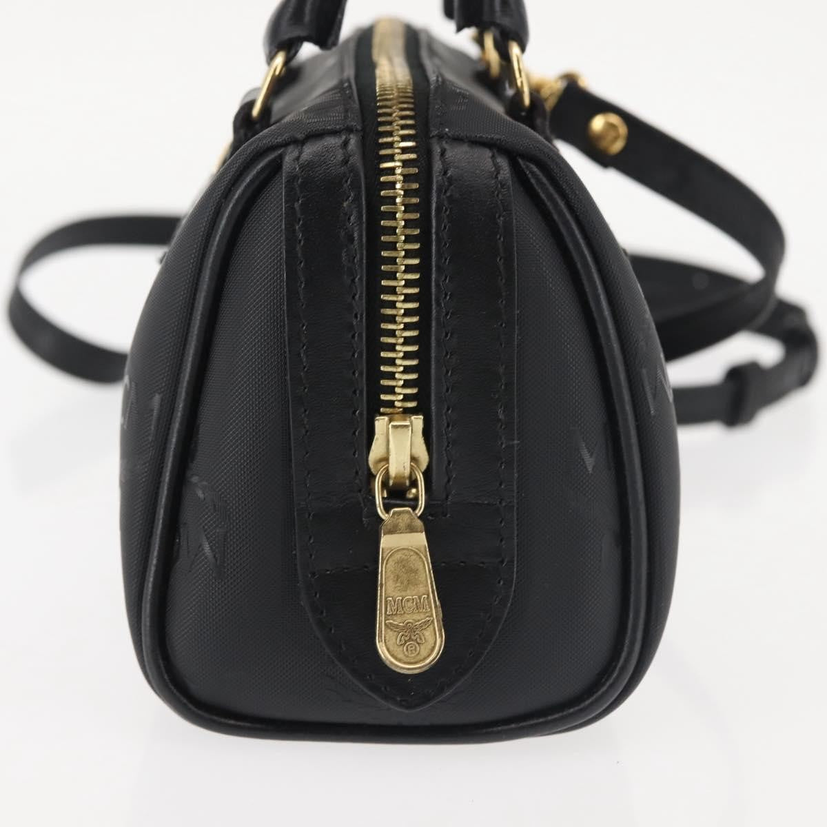 MCM Visetos logogramme Handbag Canvas and Leather