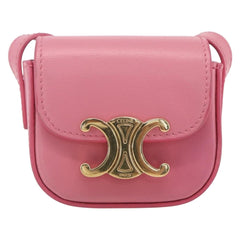 Celine Triomphe Shoulder Bag Smooth Calfskin