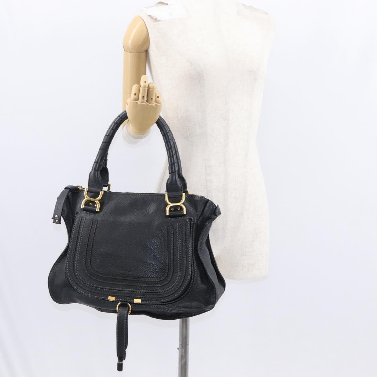 Chloe Marcie Satchel Leather