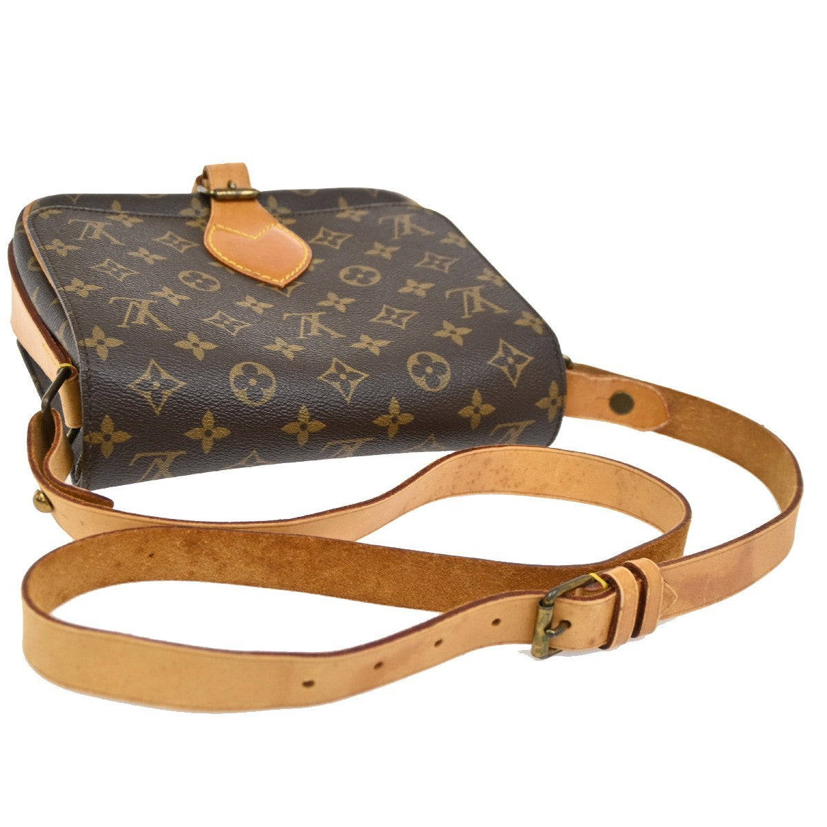 Louis Vuitton Cartouchiere Handbag Monogram Canvas
