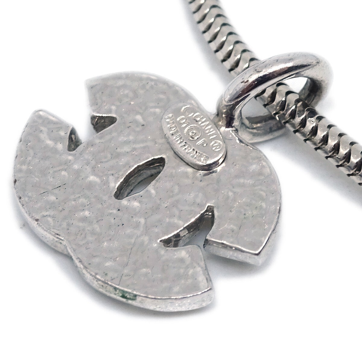 Chanel CC Chain Bracelet Metal with Faux Pearl