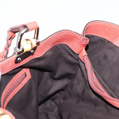 Gucci Vintage Bamboo Handle Bag Leather