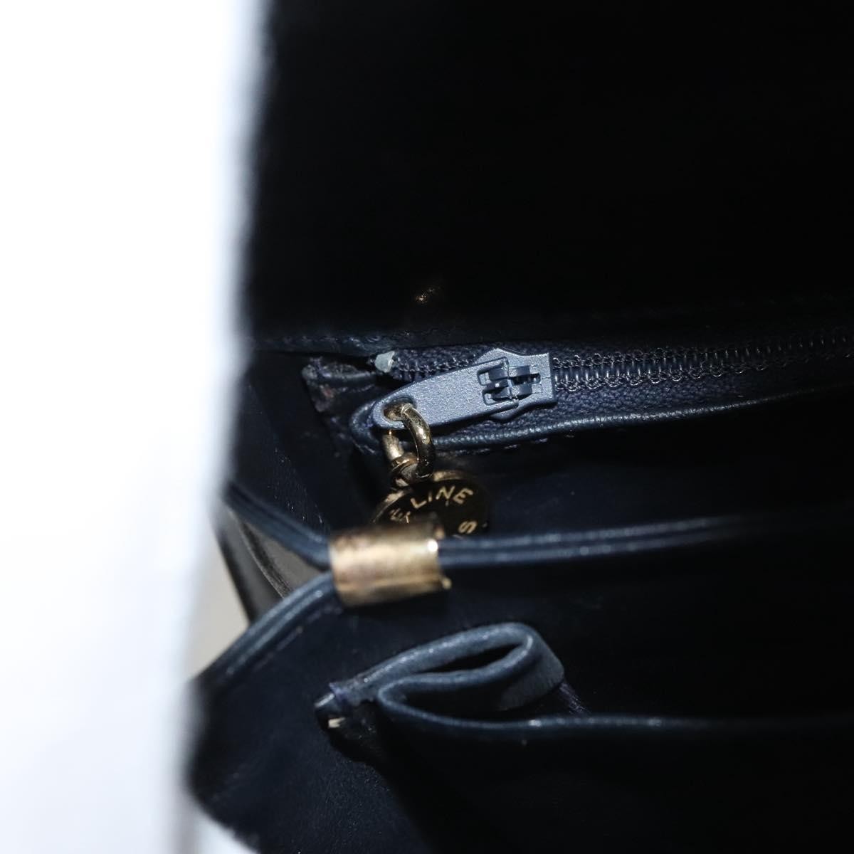 Celine C Sulky Shoulder bag Canvas and Leather