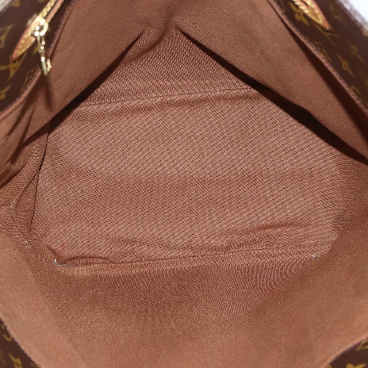 Louis Vuitton Shopping Sac Handbag Monogram Canvas