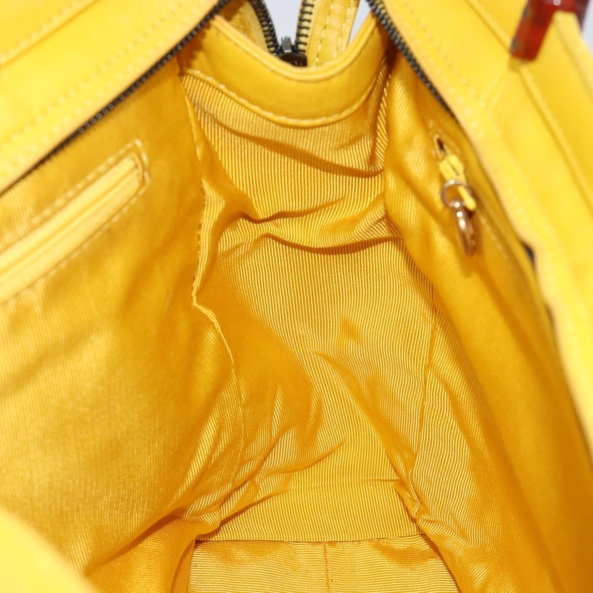 Chanel Vintage CC Resin Pocket Tote Quilted Leather