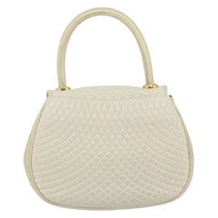 Bally Vintage Handbag Quilted Leather