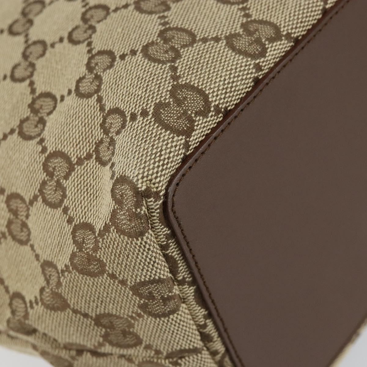 Gucci Vintage Bucket Shopping Tote GG Canvas