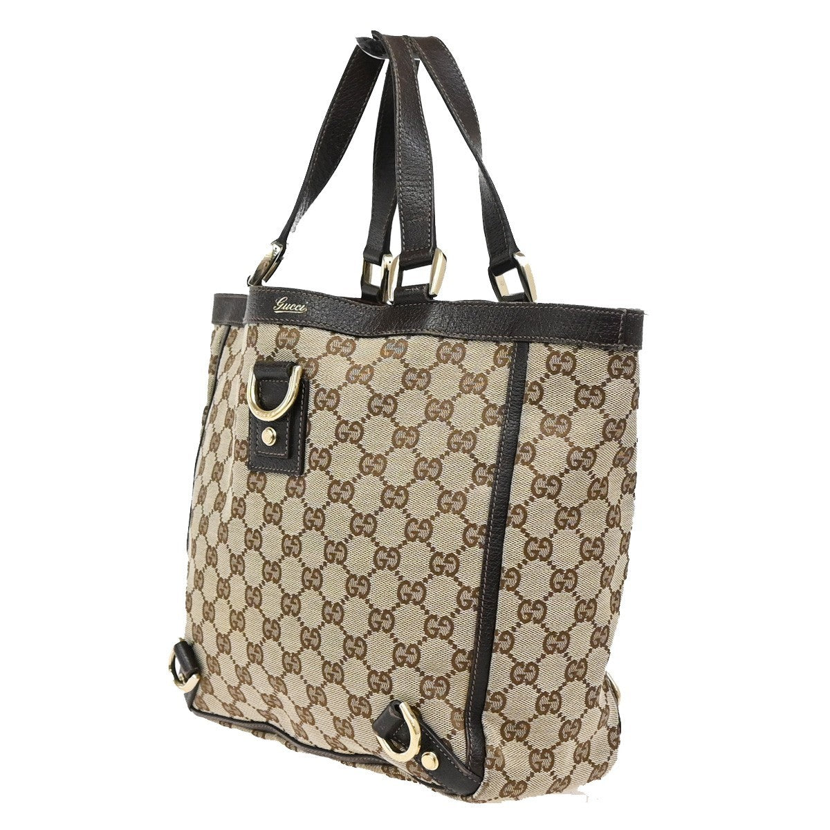 Gucci Abbey D-Ring Tote GG Canvas