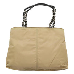 Prada Convertible Chain Tote Quilted Tessuto