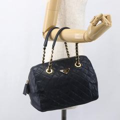 Prada Chain Shoulder Bag Tessuto