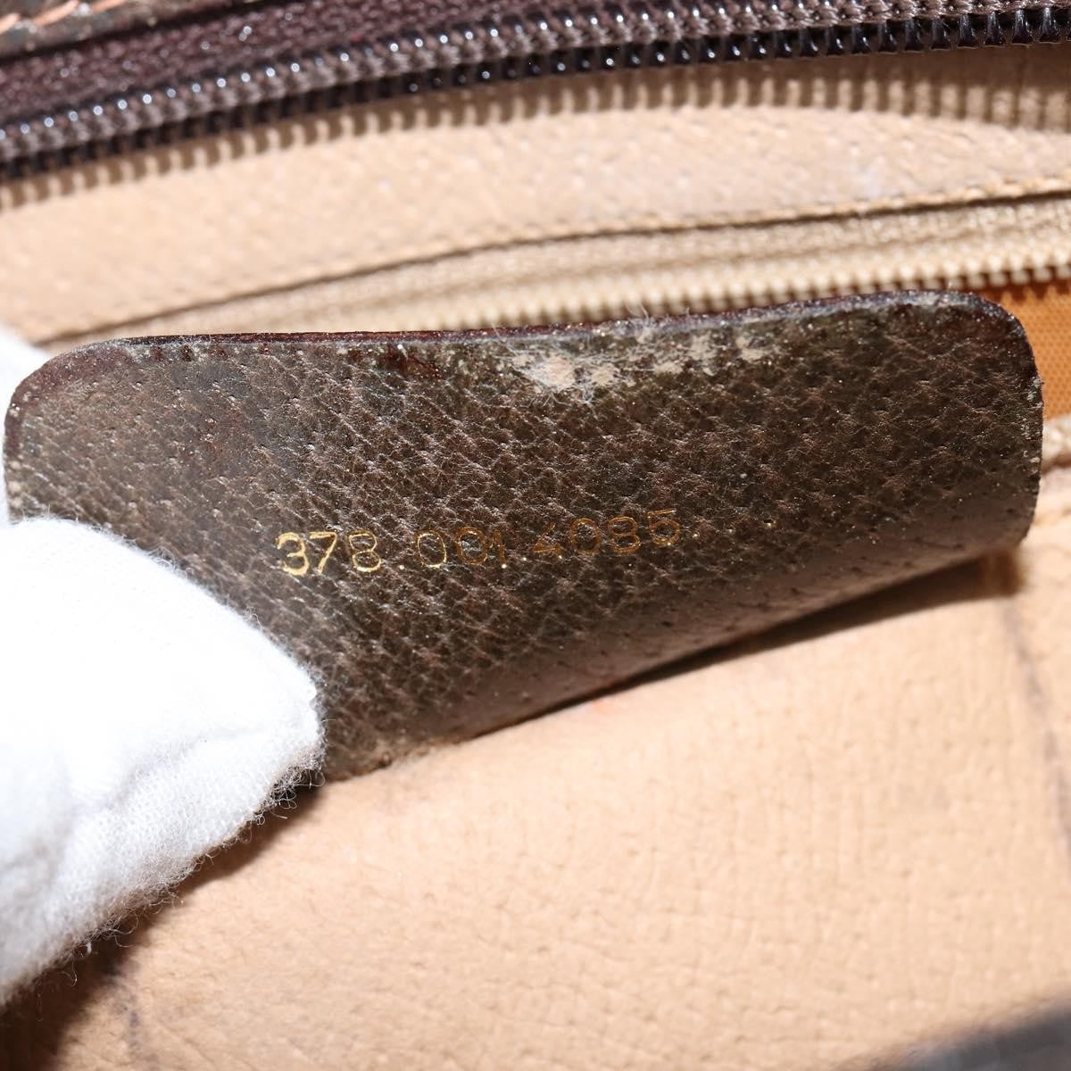 Gucci Ophidia Zip Shoulder Bag GG Coated Canvas