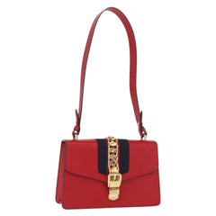 Gucci Sylvie Shoulder Bag Leather