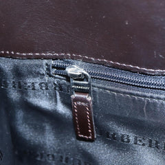 Burberry Nova Check Tote canvas check pattern