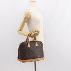 Louis Vuitton Alma Handbag Monogram Canvas