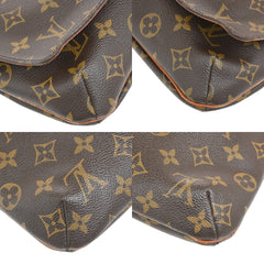 Louis Vuitton Musette Tango Handbag Monogram Canvas
