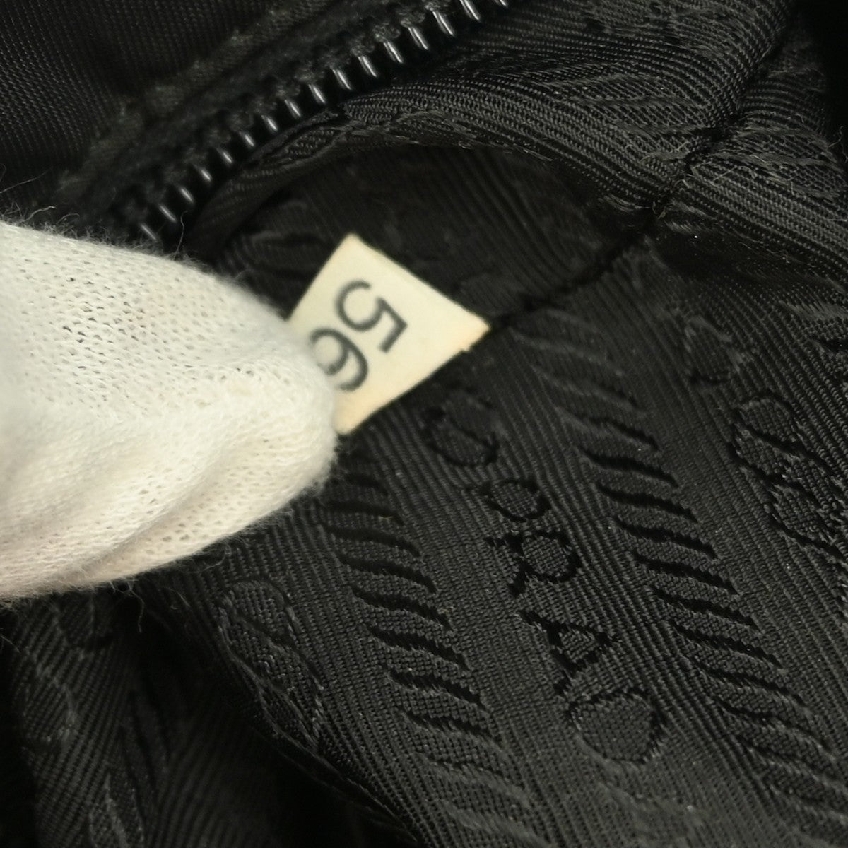 Prada Buckle Messenger Bag Tessuto