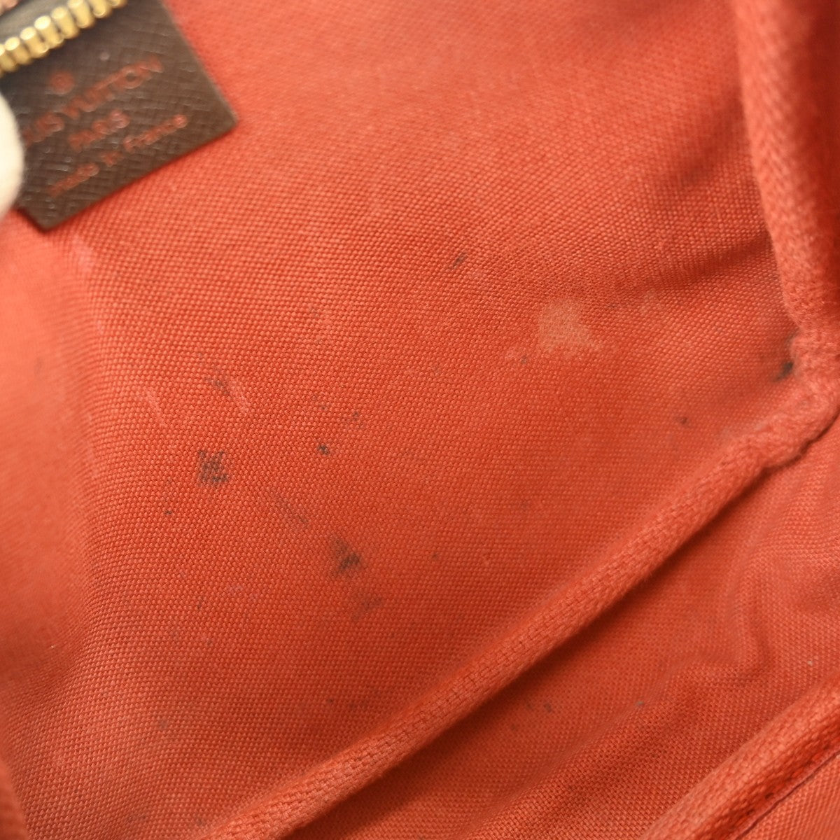 Louis Vuitton Trousse Make Up Bag Damier Canvas