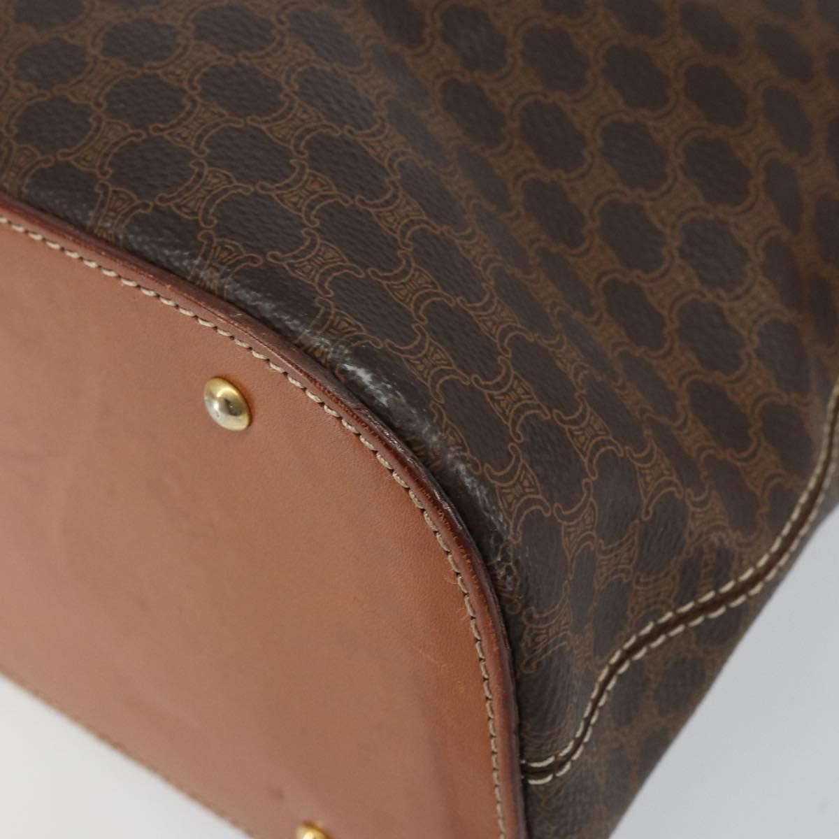 Celine Macadam Handbag Macadam with leather