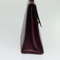 Celine Circle Logo Handbag Leather