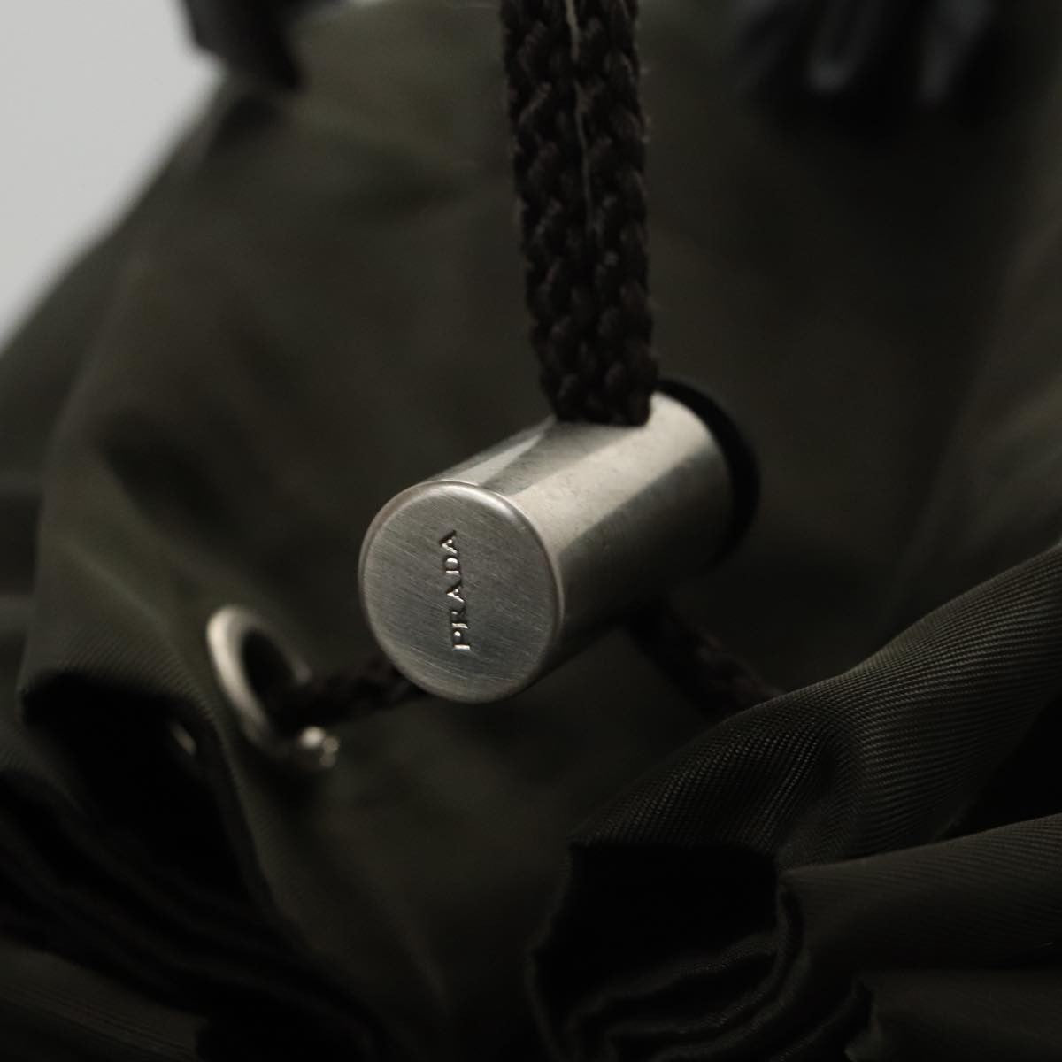 Prada Double Front Pocket Backpack Tessuto