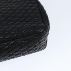 Bally Vintage Chain Shoulder Bag Quilted Leather