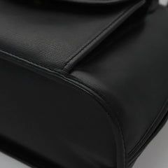 Celine Circle Logo Handbag Leather