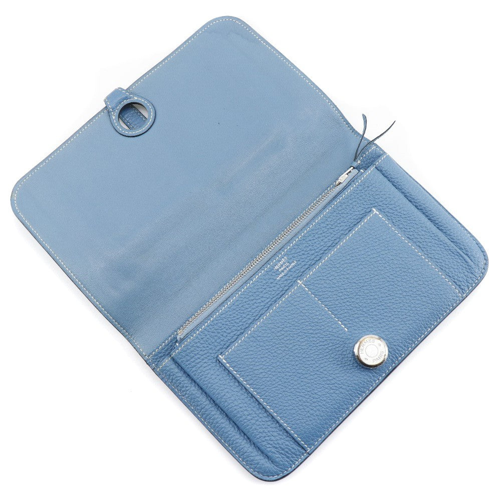 Hermes Dogon Duo Combined Wallet Leather