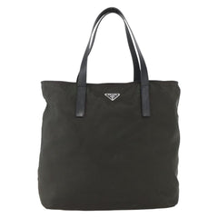 Prada Zip Tote Tessuto