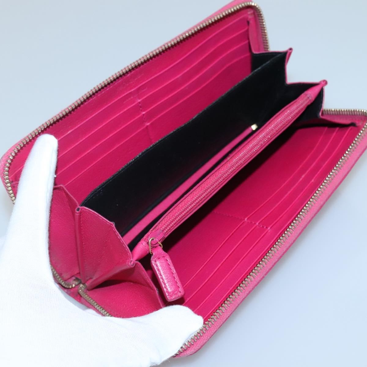 Saint Laurent Zipped Bifold Wallet Leather