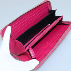 Saint Laurent Zipped Bifold Wallet Leather