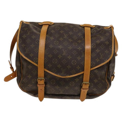 Louis Vuitton Saumur Handbag Monogram Canvas