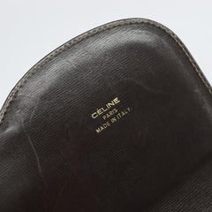 Celine C Sulky Shoulder bag Canvas and Leather