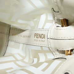 Fendi FF Logo Mon Tresor Bucket Bag Canvas