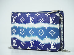 Louis Vuitton Double Zip Pochette Limited Edition Escale Monogram Giant