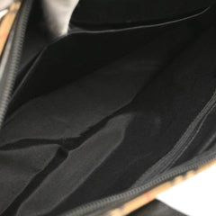 Burberry Nova Check Tote Nylon and Leather