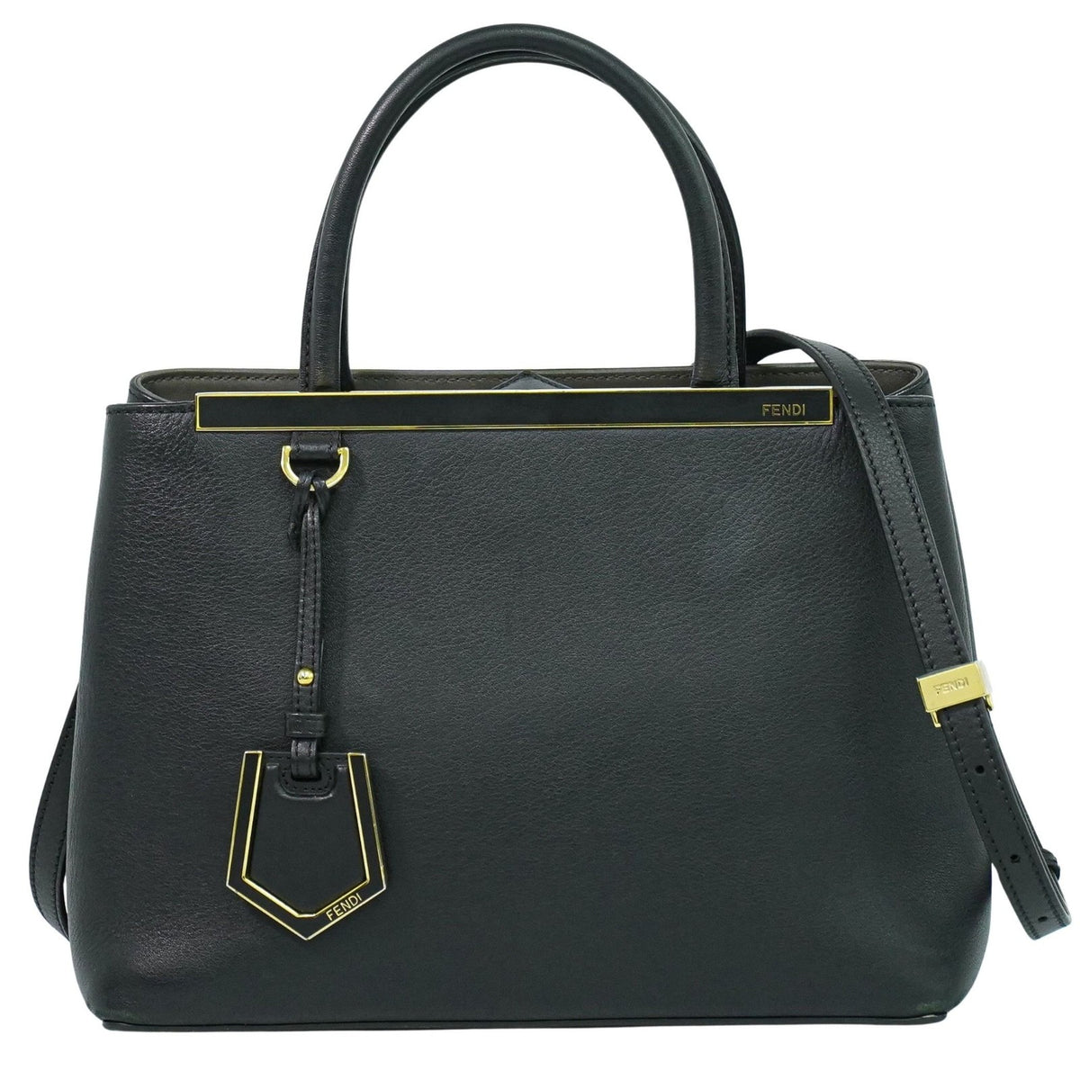 Fendi 2Jours Bag Leather