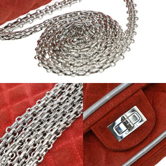 Chanel Reissue 2.55 Flap Bag Quilted Suede with Metallic Calfskin