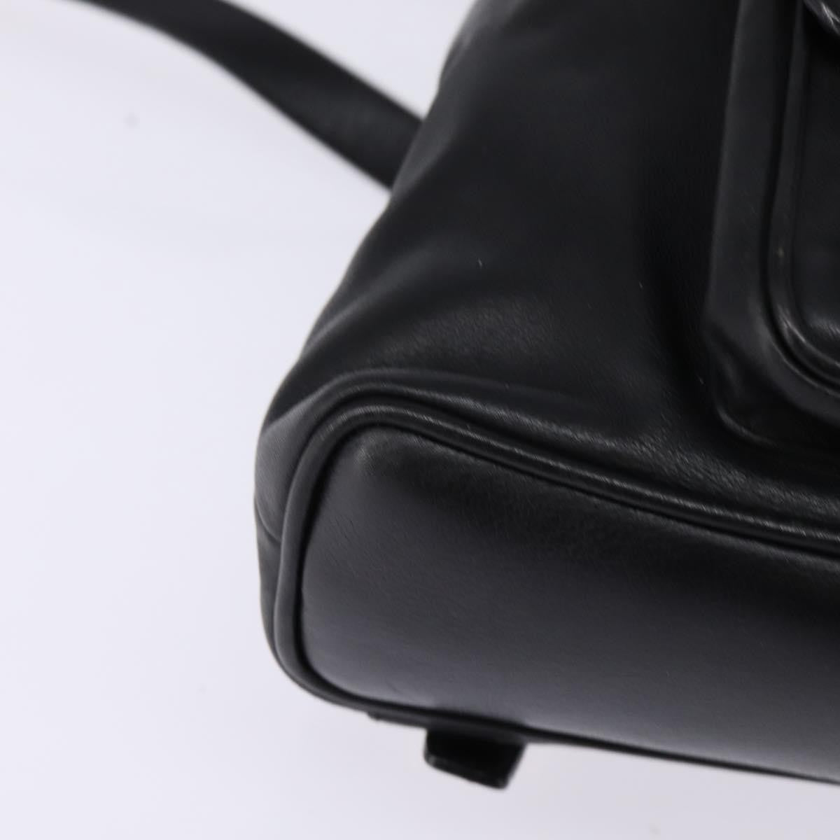 Gucci Vintage Bamboo Backpack Leather