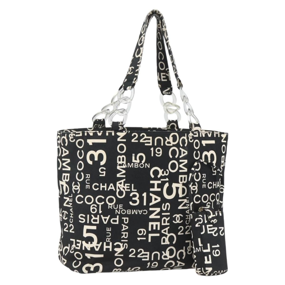 Chanel 31 Rue Cambon Beach Zip Tote Printed Canvas