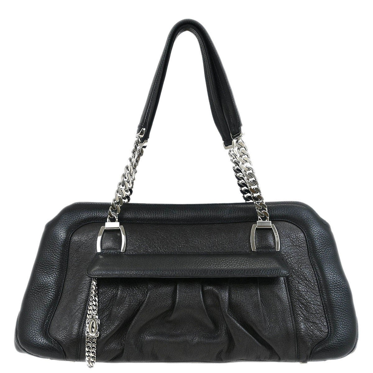 cartier Chain Ladonia Shoulder Bag Leather