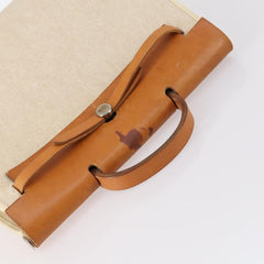 Hermes Herbag Toile and Leather