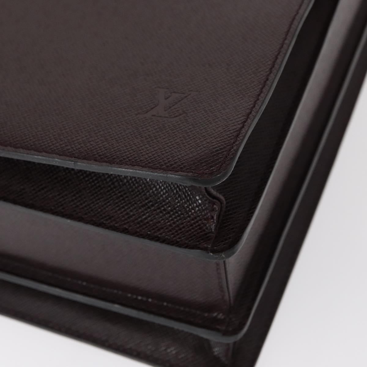 Louis Vuitton Pilot Briefcase Taiga Leather