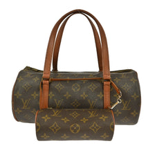 Louis Vuitton Papillon Handbag Monogram Canvas