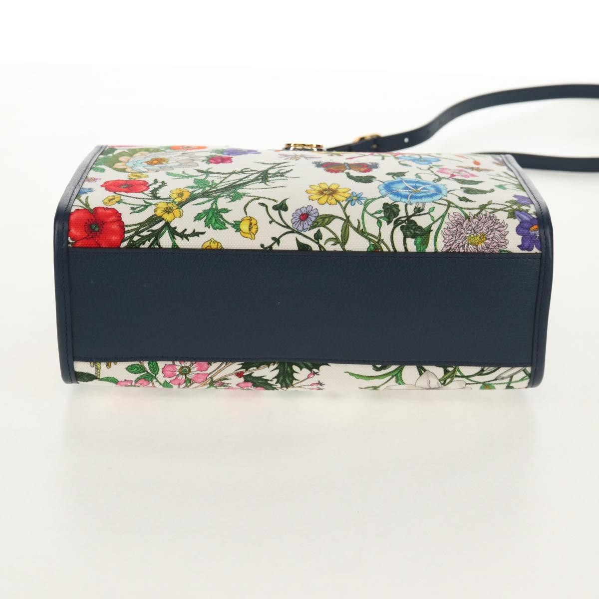 Prada Floral Open Tote Printed Denim