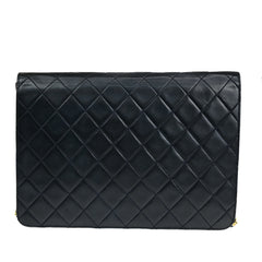 Chanel Vintage Chain Flap Bag Quilted Leather