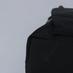 Gucci Bamboo Zip Pouch Nylon & Leather