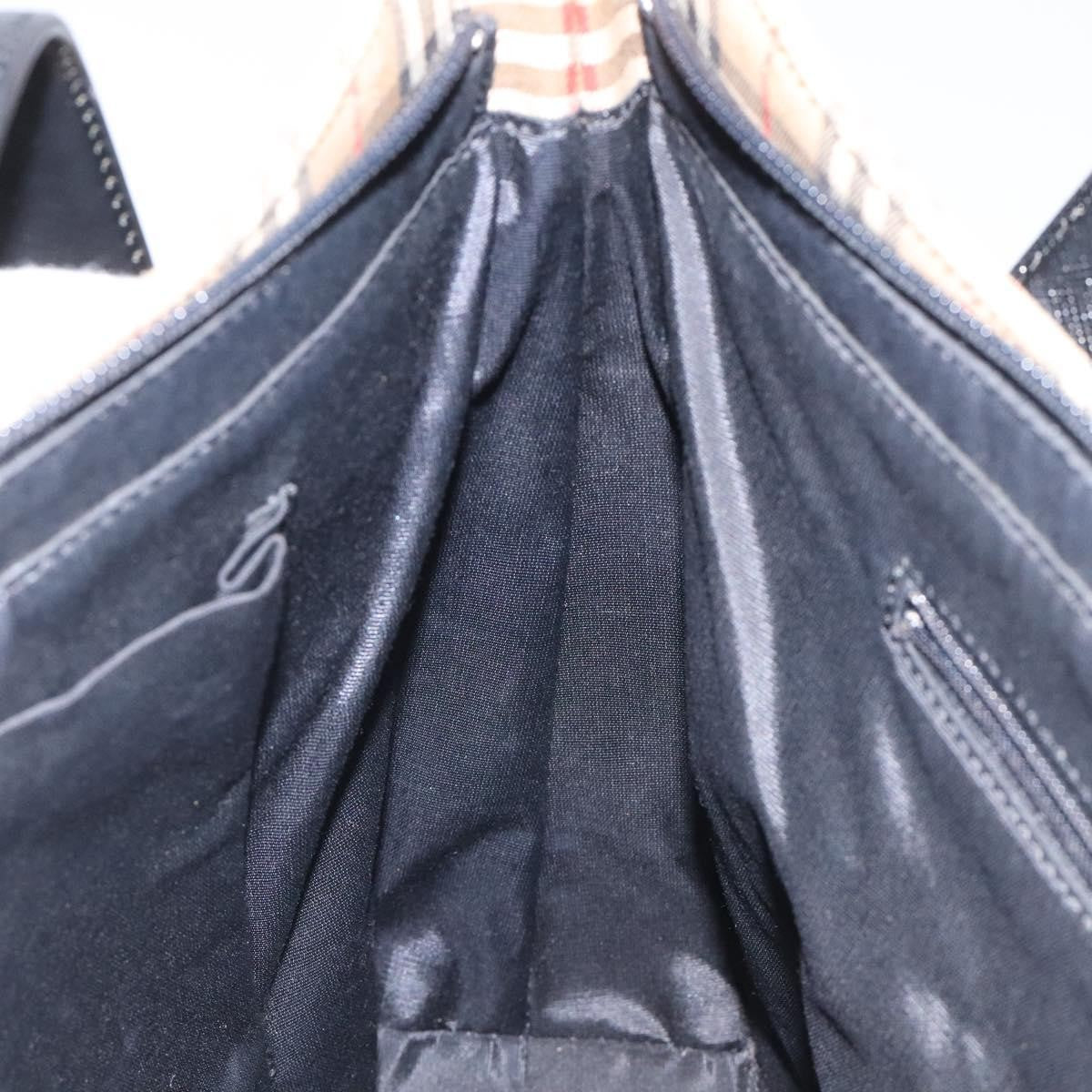 Burberry Shoulder Bag Nova Check Canvas