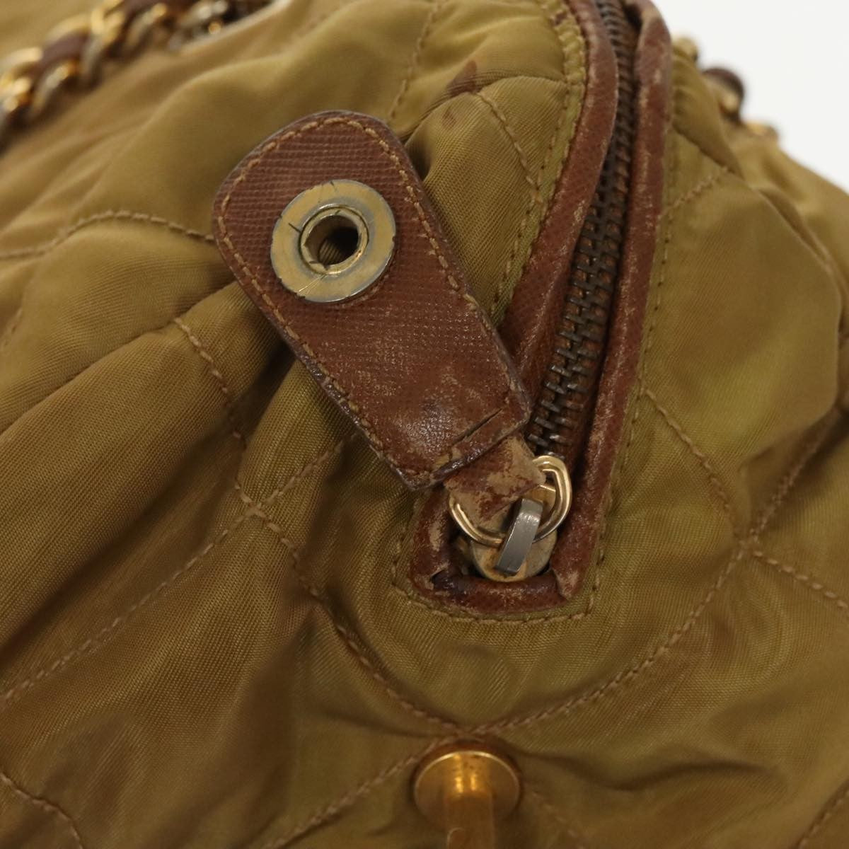 Prada Chain Shoulder Bag Tessuto