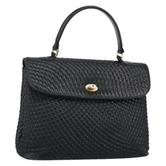 Bally Vintage Handbag Quilted Leather