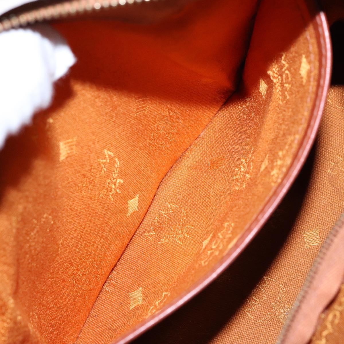 MCM Visetos logogramme Handbag Canvas and Leather